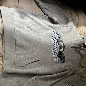 Trapstar Shooters Hoodie Tracksuit Grey Ice